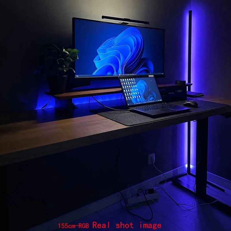 Lâmpada de Chão de Canto Inteligente