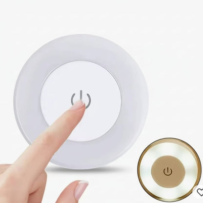 Luz Noturna LED USB com Sensor Tátil