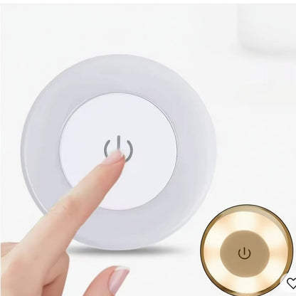 Luz Noturna LED USB com Sensor Tátil